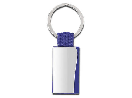 LLAVERO METALICO BISBI AZUL