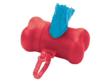 DISPENSADOR BOLSAS BONE ROJO