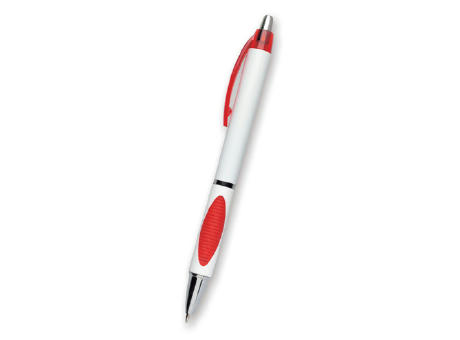 BOLIGRAFO PLASTICO BRICO ROJO
