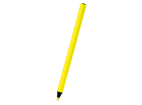 LAPIZ FLUORESCENTE MADERA NEGRA FLUKI AMARILLO