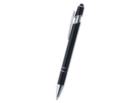 BOLIGRAFO PLASTICO ANTI-BACTERIANO GABBY NEGRO