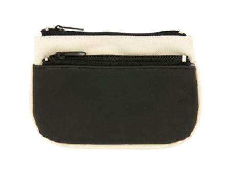 MONEDERO PVC-POLIESTER KUCA NEGRO