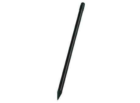 LAPIZ LARDIS MADERA NEGRA CON GOMA REDONDO LRIS NEGRO