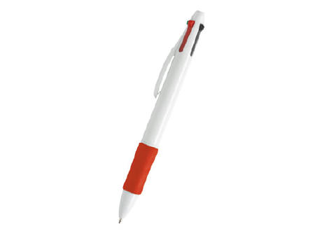 BOLIGRAFO PLASTICO QUAT ROJO
