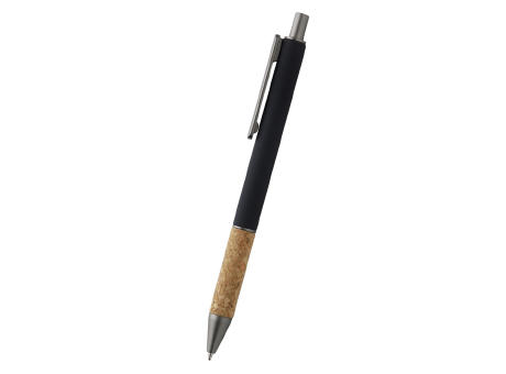BOLÍGRAFO SHUBER ACABADO GOMOSO  NEGRO