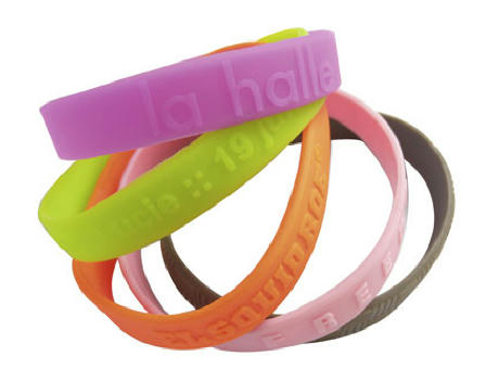 PULSERA SILICONA SINTAX CON RELIEVE
