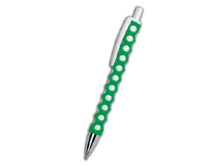 BOLIGRAFO PLASTICO SPOTY VERDE