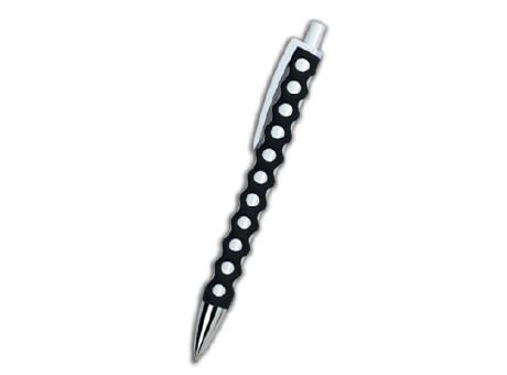 BOLIGRAFO PLASTICO SPOTY NEGRO