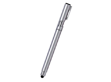 BOLIGRAFO PLASTICO TASTI PLATA