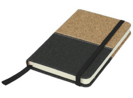 NOTE BOOK A6 TENDER NEGRO COMBINADO CORCHO