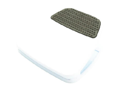 PINZA MAGNETICA VALLY BLANCA COMBINADA COLOR NEGRO