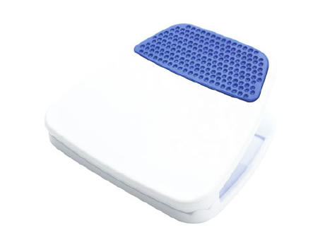 PINZA MAGNETICA VALLY BLANCA COMBINADA COLOR AZUL