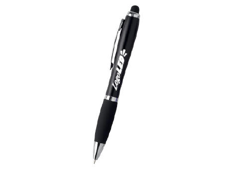 BOLIGRAFO PLASTICO LOGOLED NEGRO