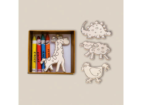 SET PINTURAS SAFARIET