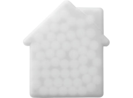 Tarjeta de mentas Jaya | Plástico | Forma de casa | 6,5 g