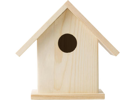 Casita para pájaros Wesley | Madera | Set de pintura