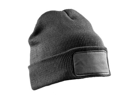Gorro de doble punto reciclado imprimible