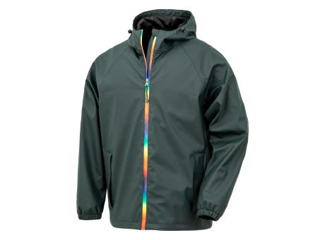 Chaqueta impermeable Prism PU y forro reciclado