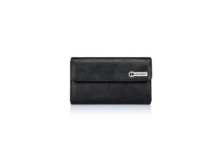 Cartera camareros con botón de presión