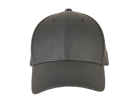 Gorra Dad en forma de Alpha de cuero sintético