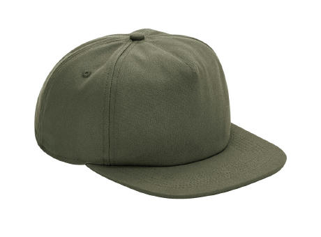 Gorra 5 paneles desestructurada algodón orgánico