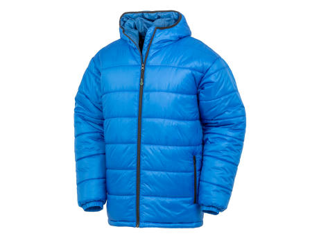 Parka reciclada acolchada con capucha
