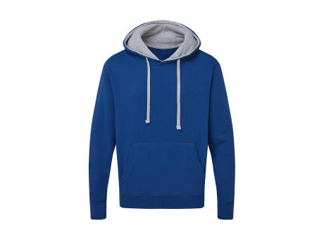 Sudadera capucha en contraste