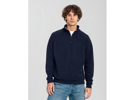 Sudadera Iconic Premium con cremallera en cuello