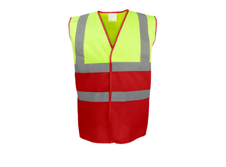 Chaleco Hi-Vis en Dos Tonos