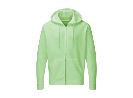 Sudadera capucha cremallera entera hombre