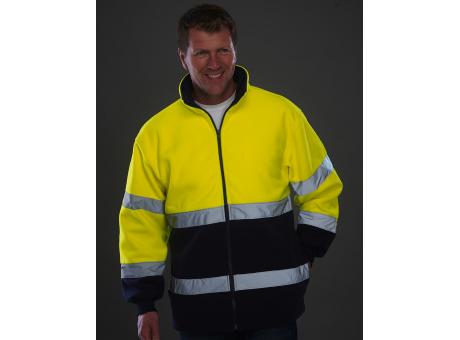 Chaqueta polar 2 colores Fluo