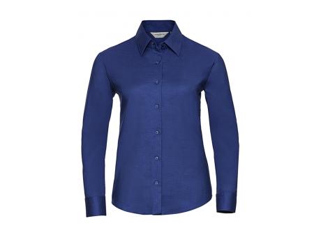 Blusa Oxford manga larga mujer