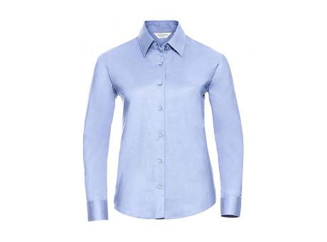 Blusa Oxford manga larga mujer