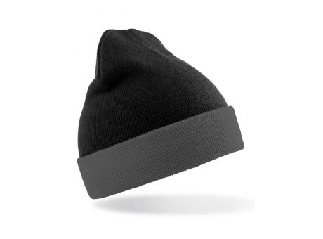 Gorro negro reciclado Compass