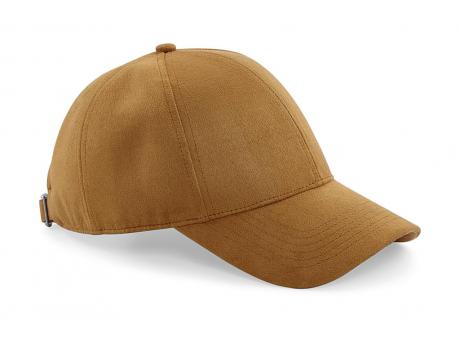 Gorra de 6 paneles (tacto gamuza)