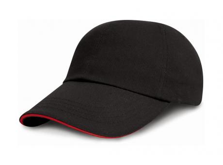 Gorra algodón sarga 6 paneles niño