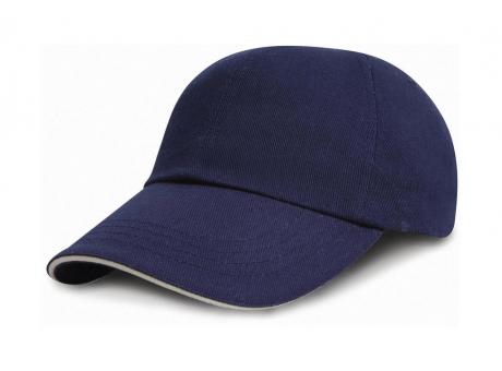 Gorra algodón sarga 6 paneles niño