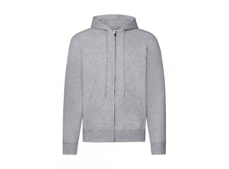 Sudadera capucha cremallera entera hombre
