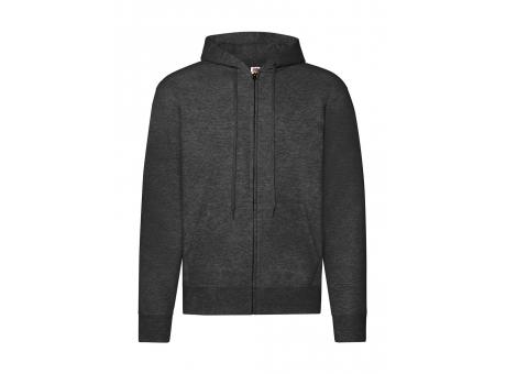 Sudadera capucha cremallera entera hombre