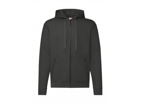 Sudadera capucha cremallera entera hombre