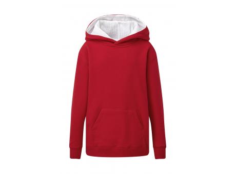 Sudadera capucha en contraste niño