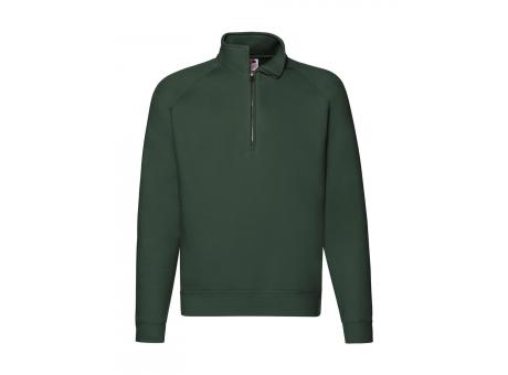 Sudadera con cremallera corta