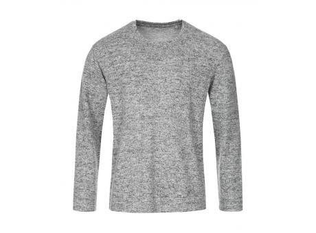 Sudadera de punto manga larga hombre