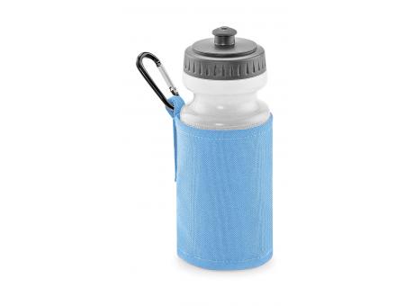 Botella con funda