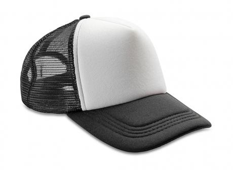 Gorra acolchada con ½ malla