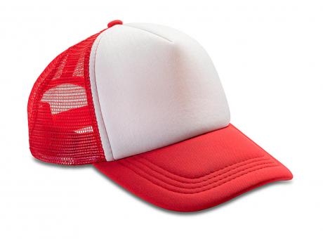 Gorra acolchada con ½ malla