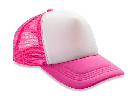 Gorra acolchada con ½ malla