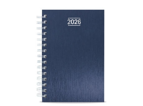 AGENDA ANILLA METALIZADA 