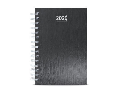 AGENDA ANILLA METALIZADA 