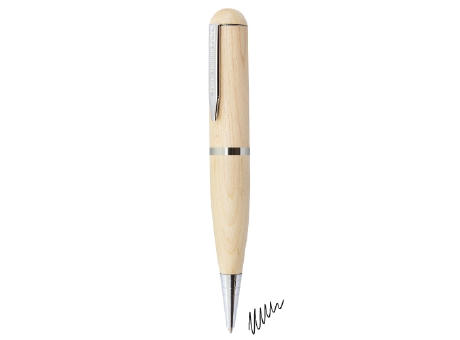BOLIGRAFO USB MADERA 64GB PIERRE DELONE "FOREST" 